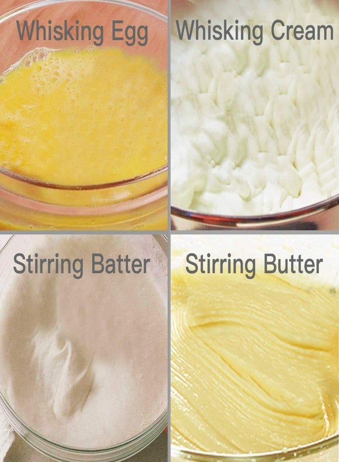 بيورابيل مضرب بيض بورابيل، مضرب يدوي من الفولاذ المقاوم للصدأ، أداة منزلية لخفق البيض، وخفق الحليب، وخلط وتقليب المكونات - أداة مطبخ للمزج والخفق والتقليب - Image 5